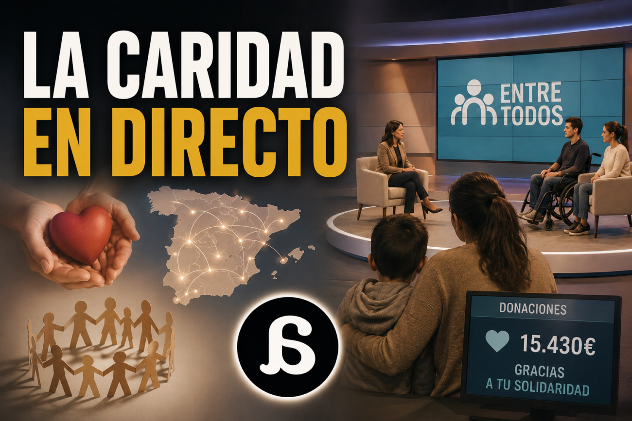 La caridad en directo