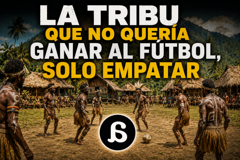 La tribu que no quería ganar al fútbol, sólo empatar