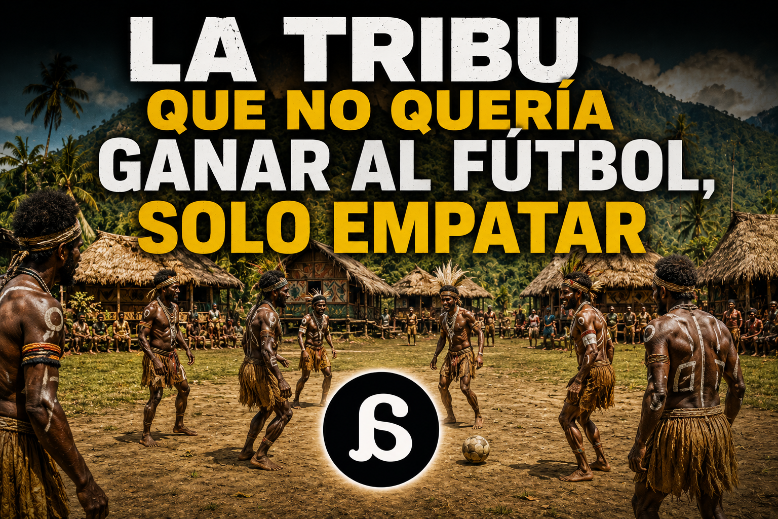 La tribu que no quería ganar al fútbol, sólo empatar