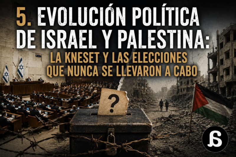 5. Evolución política de Israel y Palestina: La Knéset y las elecciones que nunca se llevaron a cabo