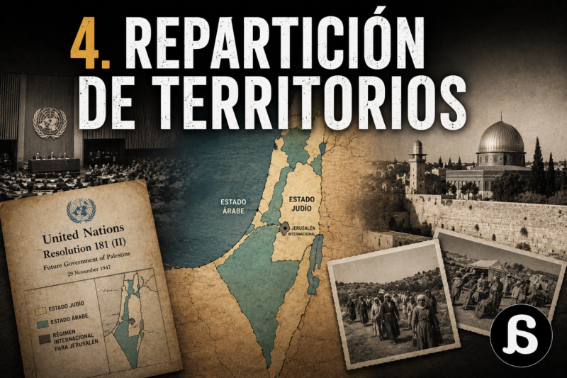 4. Repartición de territorios: El gran fracaso de la ONU: la frontera Israel-Palestina