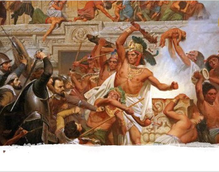 La visión de los aztecas ante la llegada de los castellanos